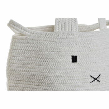 Set of Baskets DKD Home Decor White Children's Animal 35 x 35 x 49 cm,,,