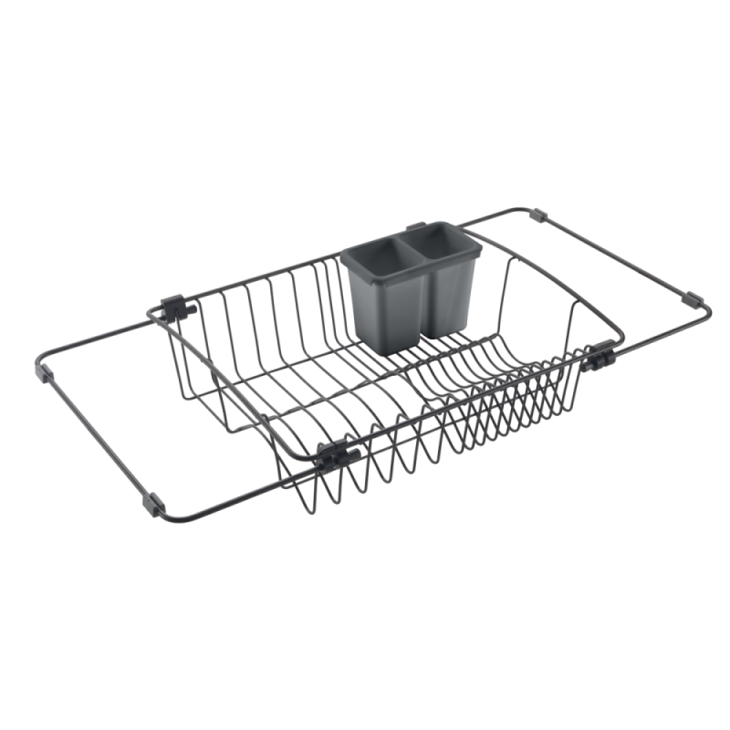 LAVA TRAUKU СУШИЛКА  35X130CM, PIELĀGOJAMS IZLIETNEI, MELNS, NER.TĒR/PLASTMASA, TOUCH THERM PĀRKL., Metaltex