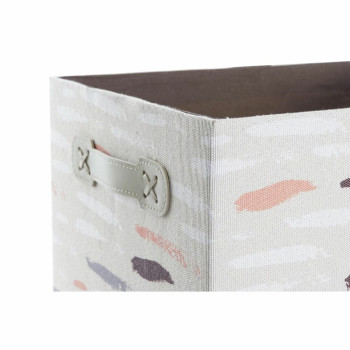 Grozs DKD Home Decor Brūns Pelēks Oranžs 32 x 24 x 18 cm (3 gb.),,,