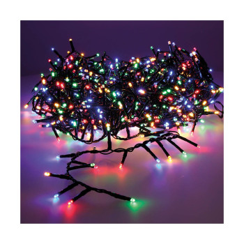 LED žibintų vainikas Lumineo Spalvotas 11 m 16 m,,,