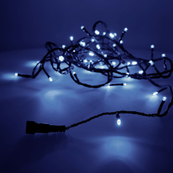 LED žibintų vainikas EDM 71252 Mėlyna 4 m,,,