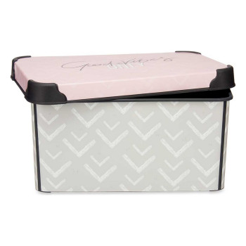Uzglabāšanas Kaste Kipit Vibes Rozā Plastmasa 5 L 19 x 13,5 x 29,5 cm,,,