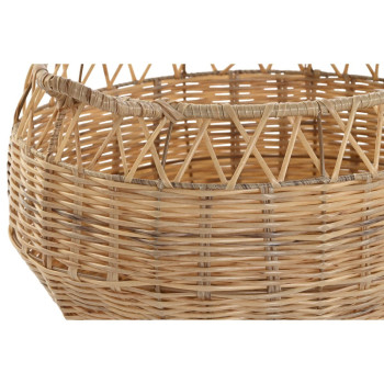 Grozs DKD Home Decor Dabisks Metāls Polietilēns 38 x 38 x 34 cm 38 x 38 x 27 cm 3 Daudzums,,,