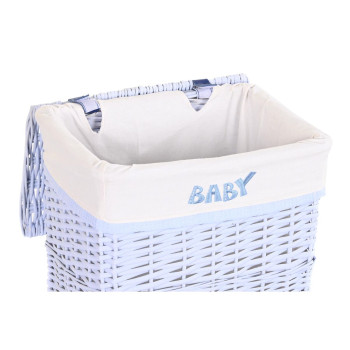 Korvide Komplekt DKD Home Decor Sinine Celeste vitstest Laste 44 x 34 x 56 cm 5 Tükid,,,