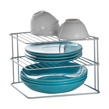 Virtuves Skapītis Organizators Metaltex Palio 3 Planken Metāls (25 x 25 x 19 cm),,,