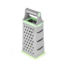 24.5 cm four-sided grater (stainless steel + plastic)