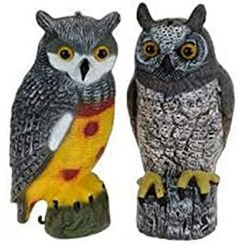 Repeller EDM 06078 polypropylene d 19 x 40 cm Birds Owl,,,