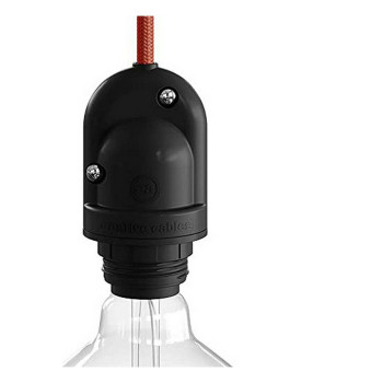 Lampu turētāji Melns E27,,,