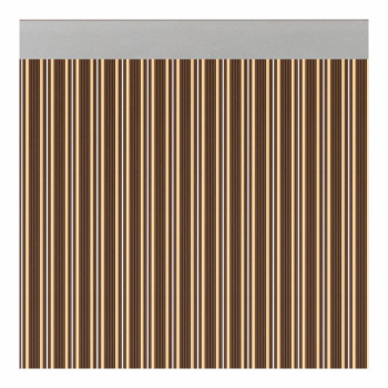 Užuolaidos Acudam Ferrara Durys Ruda Dramblio kaulas Nepermatomas Išorinis PVC Aliuminis 90 x 210 cm,,,