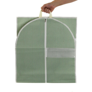 Kostiumo dėklas Versa Dryžiai Žalia 135 x 60 cm,,,