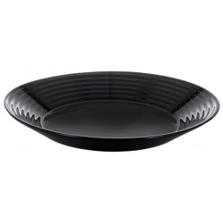 HARENA BLACK SOUP  PLATE...