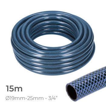 Шланг EDM 74094 3/4" 25 mm x 15 m Синий (15 m)