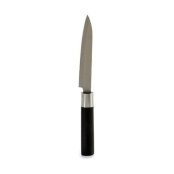 Kitchen Knife Kinvara KT11-5604S05 Black Silver Stainless steel Plastic 2,7 x 24,3 x 1,8 cm (12 Units)