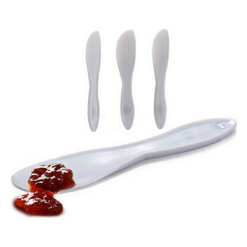 Nugade Komplekt Kinvara 23045 Valge Plastmass 18 x 3,5 x 1 cm (12 Ühikut)