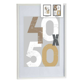 Nuotraukų rėmelis 52,5 x 2,5 x 72,5 cm Balta Plastmasinis Medžio MDF (6 vnt.),,,