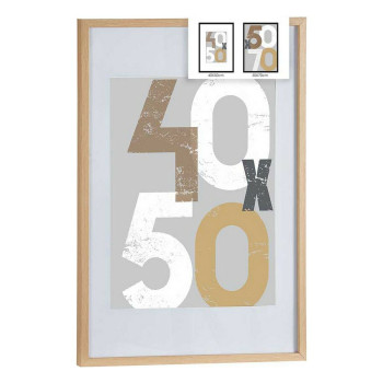 Nuotraukų rėmelis 52,5 x 2,5 x 72,5 cm Natūralus Plastmasinis Medžio MDF (6 vnt.),,,