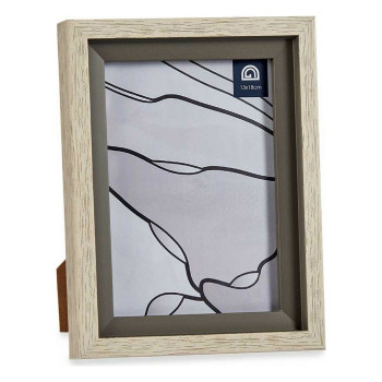 Nuotraukų rėmelis 17 x 2 x 21,8 cm Stiklas Pilka Rusvai gelsva Plastmasinis (6 vnt.),,,