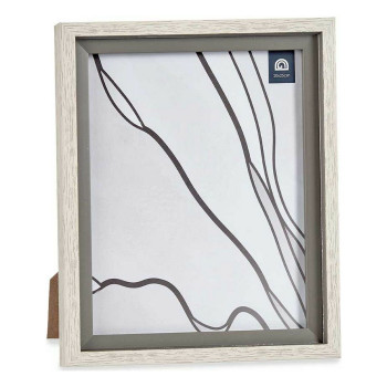 Nuotraukų rėmelis 24 x 2 x 29 cm Stiklas Pilka Medžio Ruda Plastmasinis (6 vnt.),,,