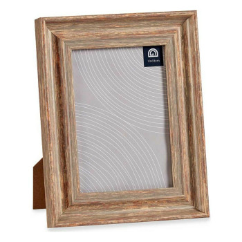 Nuotraukų rėmelis 19 x 2 x 24 cm Stiklas Medžio Ruda Varinis Plastmasinis (6 vnt.),,,