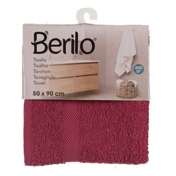 Банное полотенце Berilo 5312 Тёмно Бордовый 80 % хлопок 20 % полиэстер 50 x 0,5 x 90 cm (6 штук)