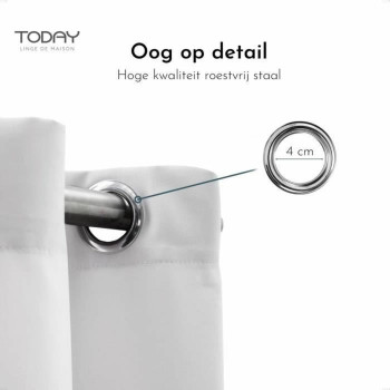 Kardin TODAY  Essential Valge 140 x 240 cm,,,