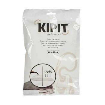 Vakuuma maisiņi Kipit 54202 Caurspīdīgs Plastmasa 40 x 60 cm (12 gb.),,,