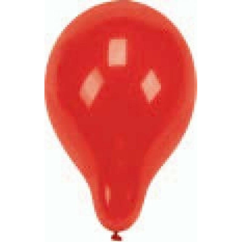 balloons D25CM SARKANI, 10PC.., 0.038 kg / iepak., Pap Star