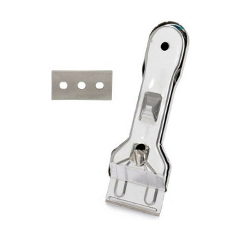 Viršutinis keramikos viryklės valiklis Kinvara 22275 Sidabras Metalinis 13,5 x 4,5 x 1 cm (12 vnt.),,,