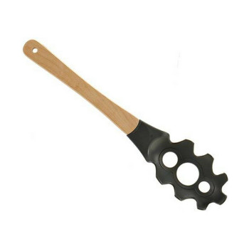 Makaronų šaukštas Nailonas Medžio 5 x 34,5 x 7,5 cm (12 vnt.)