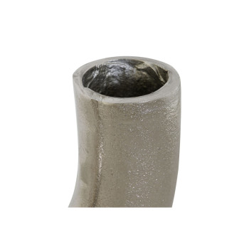 Vaas DKD Home Decor Hõbedane Alumiinium 19 x 11 x 17 cm,,,