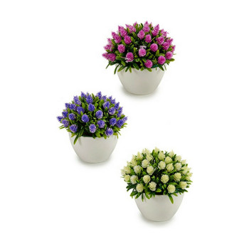 Dekoratiivne Taim Ibergarden A16120-094 Plastmass Kwiaty 14 x 12,5 x 14 cm (12 Ühikut),,,