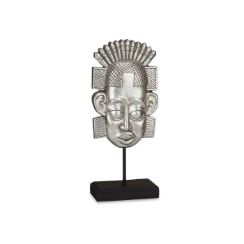 Декоративная фигура Индиец Серебристый 17,5 x 36 x 10,5 cm (4 штук)