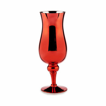 Candleholder Crystal Red 13,5 x 35 x 13,5 cm (6 Units),,,