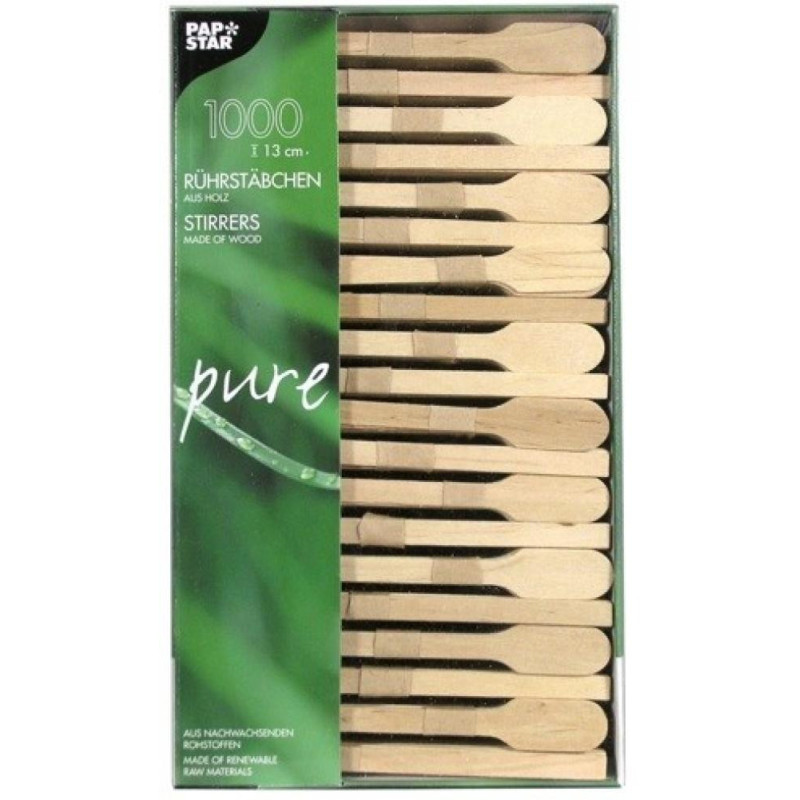 KOCIŅI MAISĪŠANAI 13CM, 1000 ШТ. .,ДЕРЕВО , 0.857 kg / iepak., Pap Star