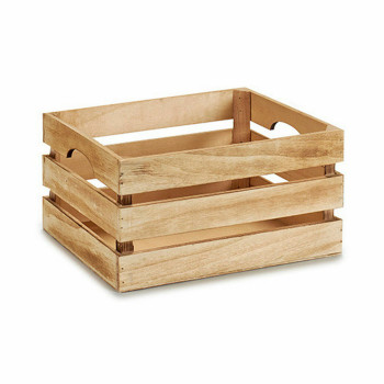 Dekoratiivne karp Pruun Puit 31 x 16 x 21 cm (18 Ühikut),,,