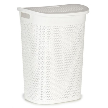 Skalbinių krepšys Kipit 4790-3 Balta Plastmasinis 60 L 43,5 x 57,5 x 34 cm (6 vnt.),,,