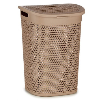 Skalbinių krepšys Kipit 4790-4 Rusvai gelsva Plastmasinis 60 L 43,5 x 57,5 x 34 cm (6 vnt.),,,