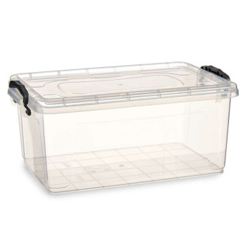 Sandėliavimo dėžutė su dangteliu Kipit TP546-1 Skaidrus Plastmasinis (12 vnt.),,,