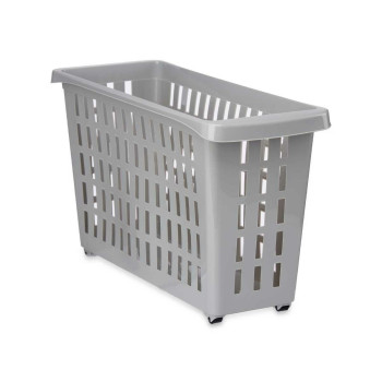 Virtuvės spintelės dėklas Kipit G-327-1 Pilka 17,5 x 26 x 46 cm Su ratais (12 vnt.),,,