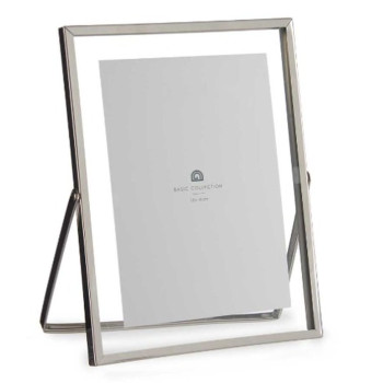 Photo frame Silver Metal Glass Plastic 18,5 x 1 x 23 cm (12 Units),,,