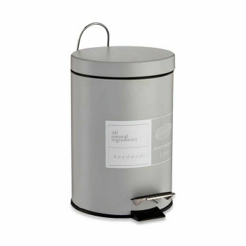 Pedalų dėžė Berilo Beauty Products Balta Pilka Plienas Plastmasinis 3 L (6 vnt.),,,