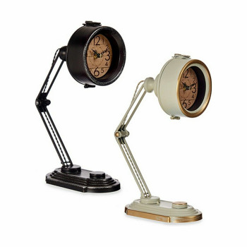 Table clock Gift Decor 18STC404-5/7 Black Beige (6 Units),,,