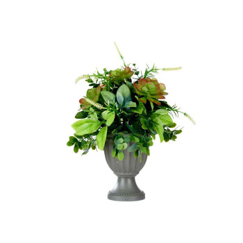 Dekoratyvinis augalas Ibergarden XD19-1370 Plastmasinis Stiklinė 25 x 36 x 25 cm (4 vnt.),,,