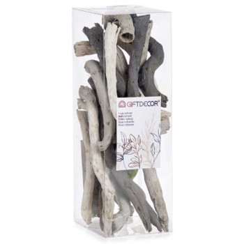 Decorative Log Grey 9 x 27 x 9 cm (12 Units),,,