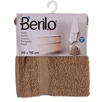 Vonios rankšluostis Berilo 89661 Kupranugaris 80 % medvilnė 20 % Poliesteris 50 x 90 cm (6 vnt.),,,