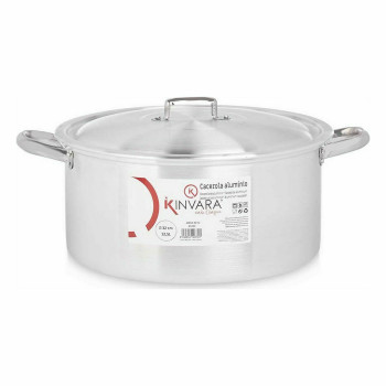Puodas su dangčiu Kinvara 100011 Sidabras 12,5 L (3 vnt.)