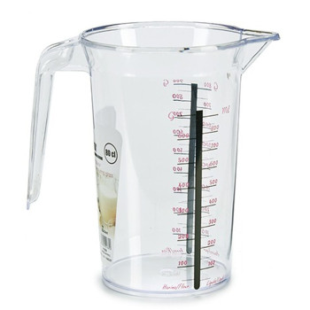 Matavimo ąsotis Plastmasinis 800 ml (36 Vienetai)