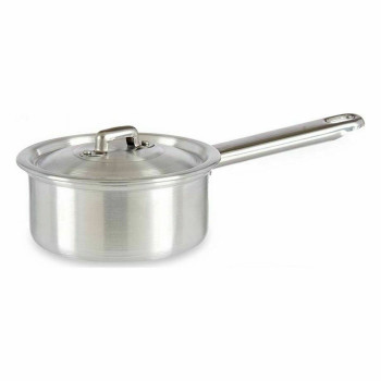 Kaanega Kastmepott Kinvara 100017 Hõbedane Alumiinium Ø 12 cm 600 ml (10 Ühikut)