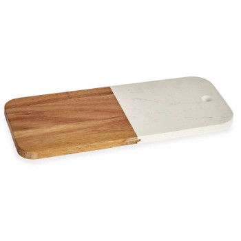 Pjaustymo lentelė Kinvara 78374 Balta 18 x 1,5 x 38 cm (8 vnt.)