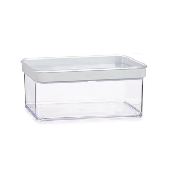 Stiklainis Skaidrus Silikoninis polistirenas ABS 1,1 L 10,5 x 9 x 21 cm (18 vnt.)